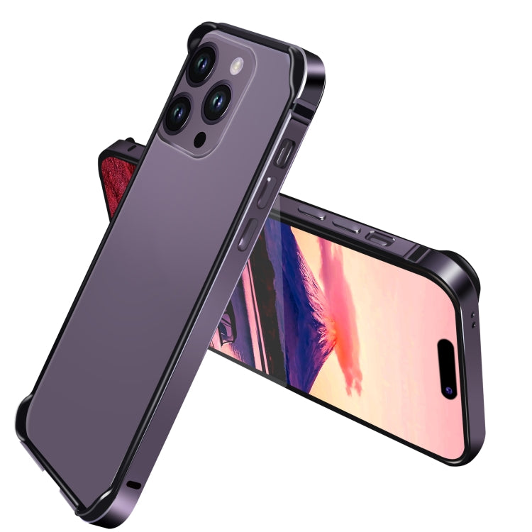 TPU + Aluminum Alloy Frame Phone Case, For iPhone 14 Pro, For iPhone 14 Pro Max