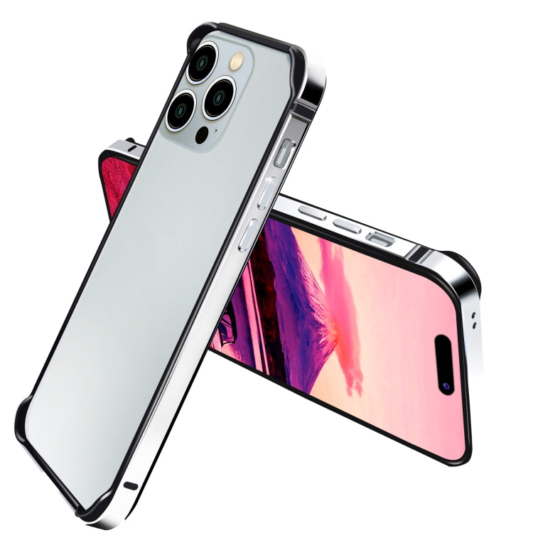 TPU + Aluminum Alloy Frame Phone Case, For iPhone 14 Pro, For iPhone 14 Pro Max
