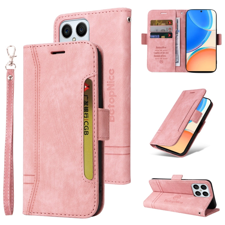 BETOPNICE Dual-side Buckle Leather Phone Case, For Honor X8, For Motorola Moto G52 / G82, For Huawei nova 8i, For Huawei nova 9 SE