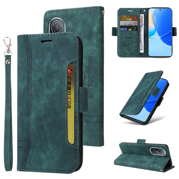 BETOPNICE Dual-side Buckle Leather Phone Case, For Honor X8, For Motorola Moto G52 / G82, For Huawei nova 8i, For Huawei nova 9 SE