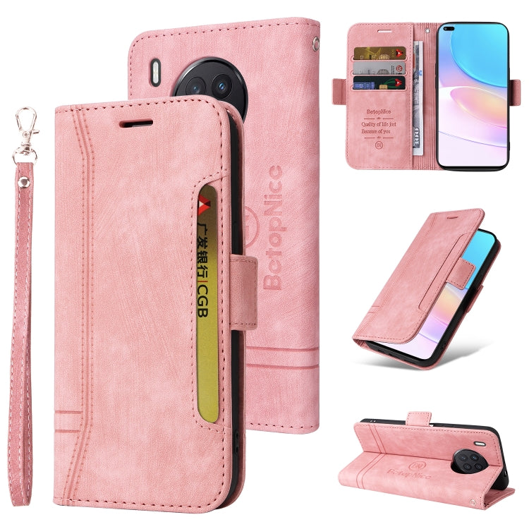 BETOPNICE Dual-side Buckle Leather Phone Case, For Honor X8, For Motorola Moto G52 / G82, For Huawei nova 8i, For Huawei nova 9 SE