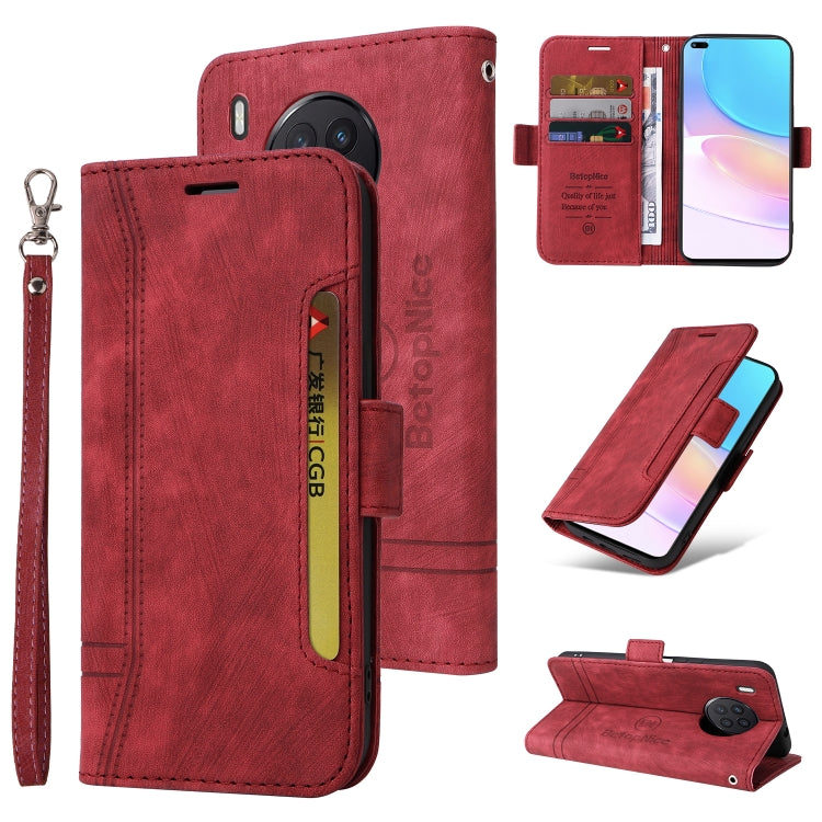 BETOPNICE Dual-side Buckle Leather Phone Case, For Honor X8, For Motorola Moto G52 / G82, For Huawei nova 8i, For Huawei nova 9 SE