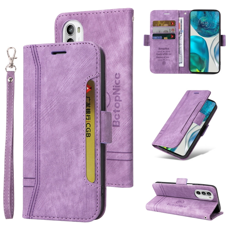 BETOPNICE Dual-side Buckle Leather Phone Case, For Honor X8, For Motorola Moto G52 / G82, For Huawei nova 8i, For Huawei nova 9 SE