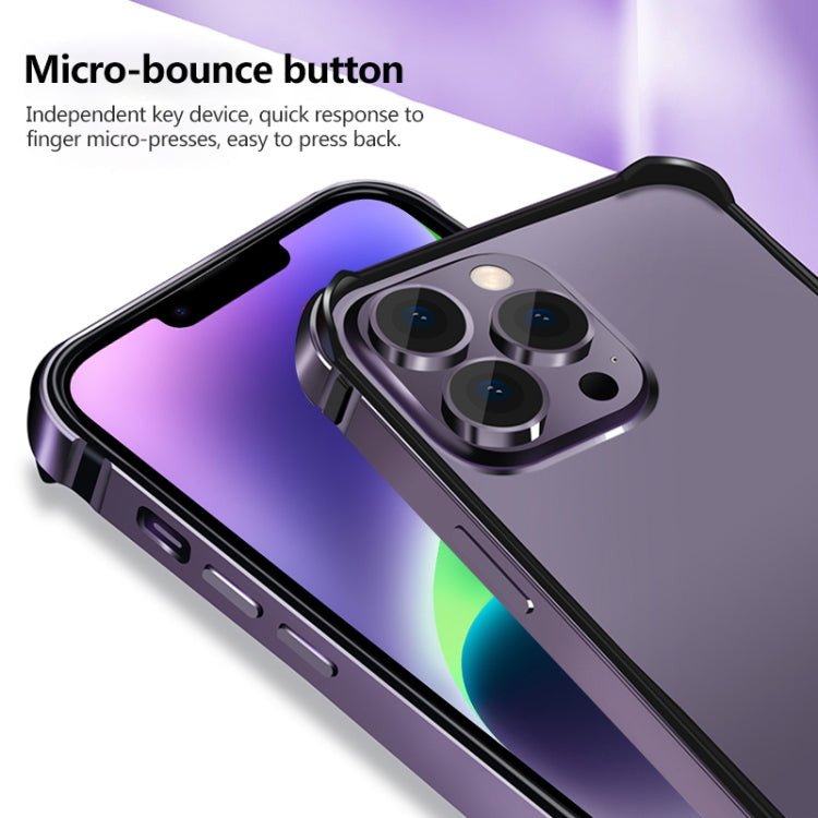 TPU + Aluminum Alloy Frame Phone Case, For iPhone 14, For iPhone 14 Plus
