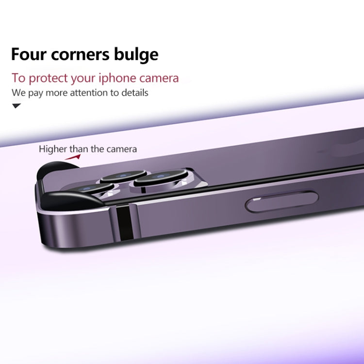 TPU + Aluminum Alloy Frame Phone Case, For iPhone 14, For iPhone 14 Plus