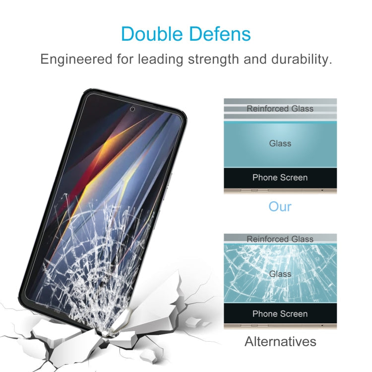 50pcs 0.26mm 9H 2.5D Tempered Glass Film, For TECNO Pova Neo 2 (50 PCS), For ZTE Axon 30S (50 PCS), For Xiaomi Civi 2 / 12 Lite NE / 13 Lite / Civi 3 (50 PCS), For Ulefone Note 14 (50 PCS)