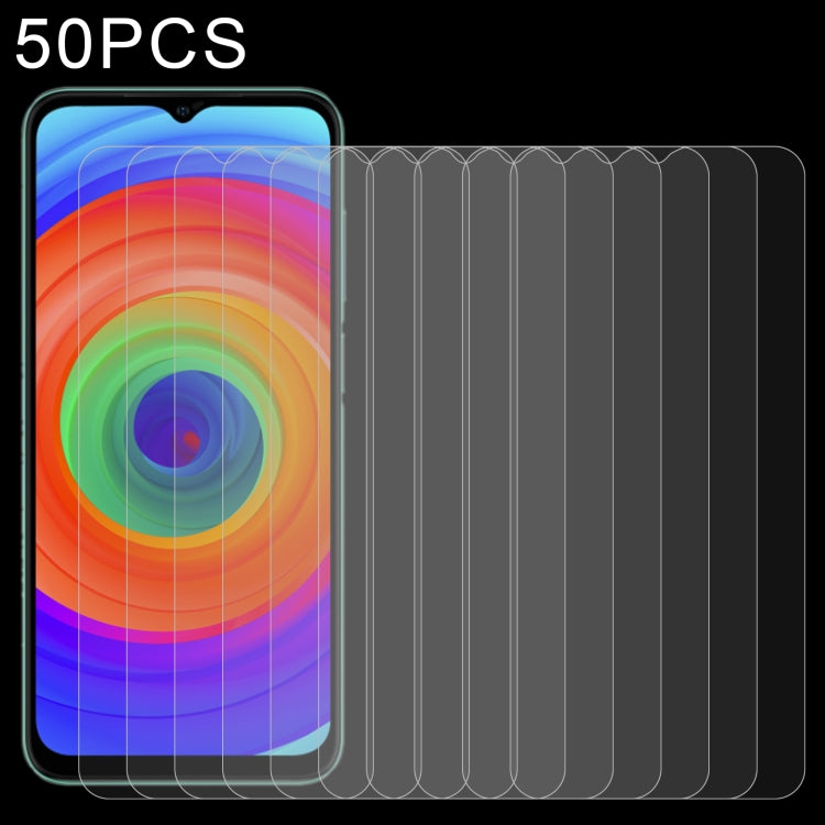 50pcs 0.26mm 9H 2.5D Tempered Glass Film, For TECNO Pova Neo 2 (50 PCS), For ZTE Axon 30S (50 PCS), For Xiaomi Civi 2 / 12 Lite NE / 13 Lite / Civi 3 (50 PCS), For Ulefone Note 14 (50 PCS)