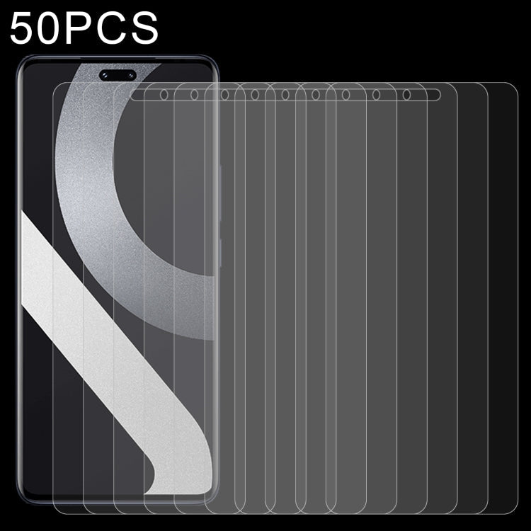 50pcs 0.26mm 9H 2.5D Tempered Glass Film, For TECNO Pova Neo 2 (50 PCS), For ZTE Axon 30S (50 PCS), For Xiaomi Civi 2 / 12 Lite NE / 13 Lite / Civi 3 (50 PCS), For Ulefone Note 14 (50 PCS)