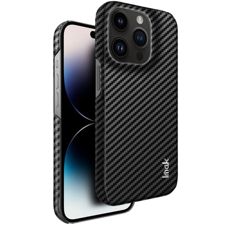 IMAK Ruiyi Series Carbon Fiber PU + PC Phone Case, For iPhone 14 Plus, For iPhone 14 Pro Max, For iPhone 14 Pro, For iPhone 14, For Asus ZenFone 9 5G, For Sony Xperia 5 IV