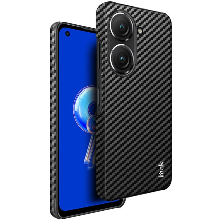 IMAK Ruiyi Series Carbon Fiber PU + PC Phone Case, For iPhone 14 Plus, For iPhone 14 Pro Max, For iPhone 14 Pro, For iPhone 14, For Asus ZenFone 9 5G, For Sony Xperia 5 IV