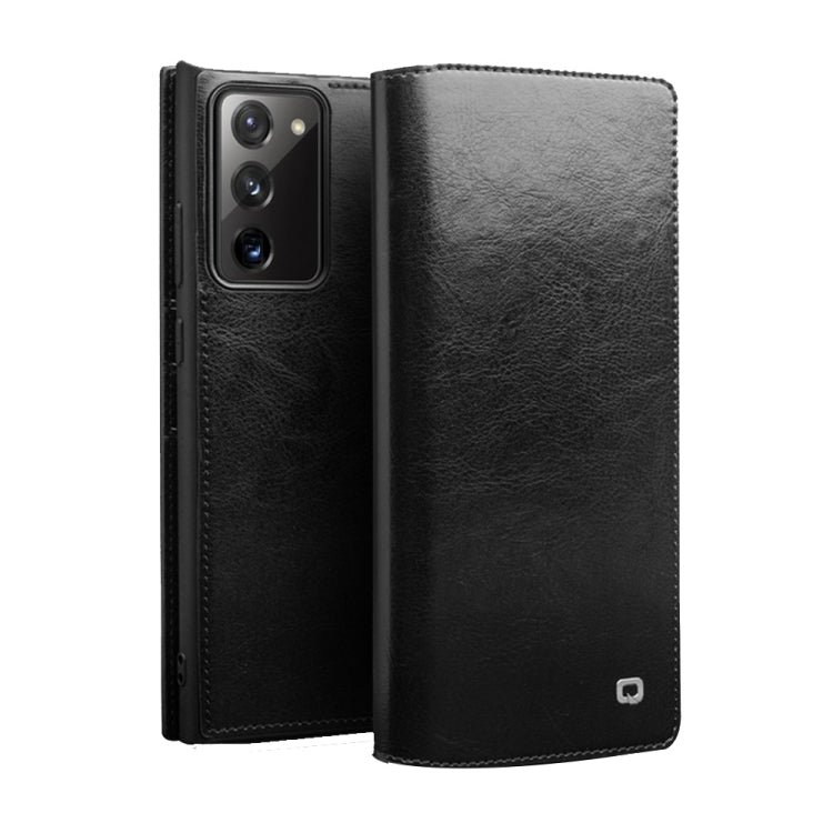 QIALINO Genuine Leather Phone Case, For Samsung Galaxy Note20, For Samsung Galaxy Note20 Ultra, For Samsung Galaxy S21 5G, For Samsung Galaxy S21+ 5G, For Samsung Galaxy S21 Ultra 5G, For Samsung Galaxy S22 Ultra 5G, For Samsung Galaxy S22+ 5G         ...