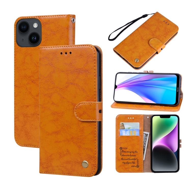 Oil Wax Texture Leather Phone Case, For iPhone 14 Plus, For iPhone 14 Pro Max, For iPhone 14 Pro, For iPhone 14, For Honor X7/Play 30 Plus, For Samsung Galaxy M33 5G Global