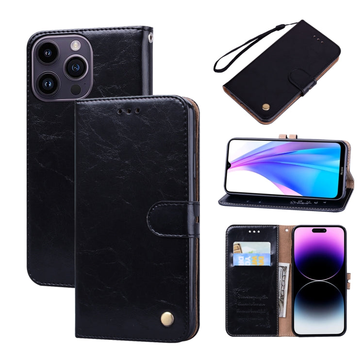 Oil Wax Texture Leather Phone Case, For iPhone 14 Plus, For iPhone 14 Pro Max, For iPhone 14 Pro, For iPhone 14, For Honor X7/Play 30 Plus, For Samsung Galaxy M33 5G Global