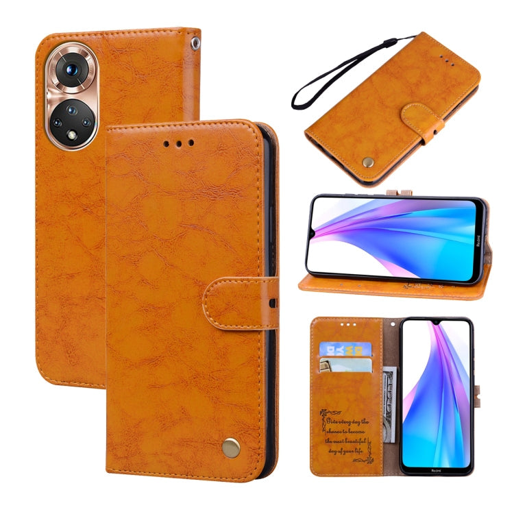 Oil Wax Texture Leather Phone Case, For iPhone 14 Plus, For iPhone 14 Pro Max, For iPhone 14 Pro, For iPhone 14, For Honor X7/Play 30 Plus, For Samsung Galaxy M33 5G Global
