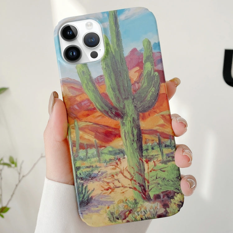 Varnishing Water Stick PC Phone Case, For iPhone 13 Pro Max, For iPhone 12, For iPhone 12 Pro