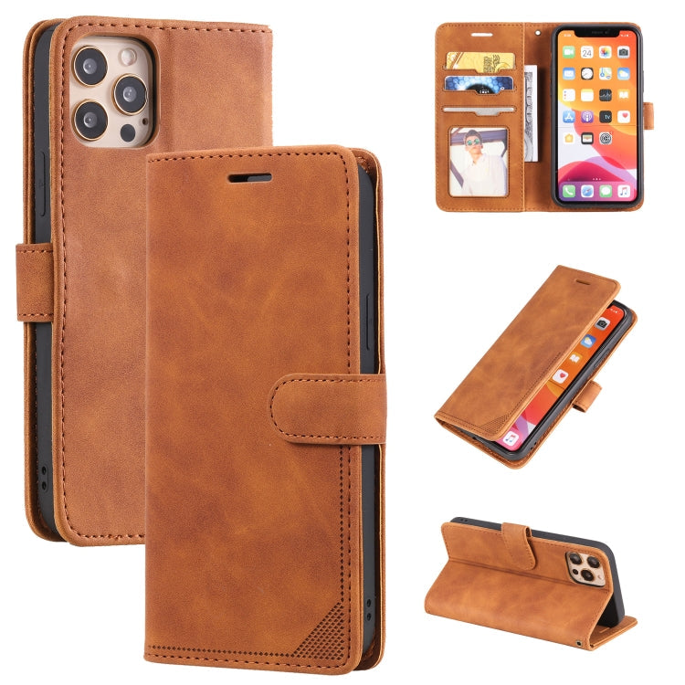 Skin Feel Anti-theft Brush Horizontal Flip Leather Phone Case, For iPhone 14, For iPhone 14 Plus, For iPhone 14 Pro, For iPhone 14 Pro Max