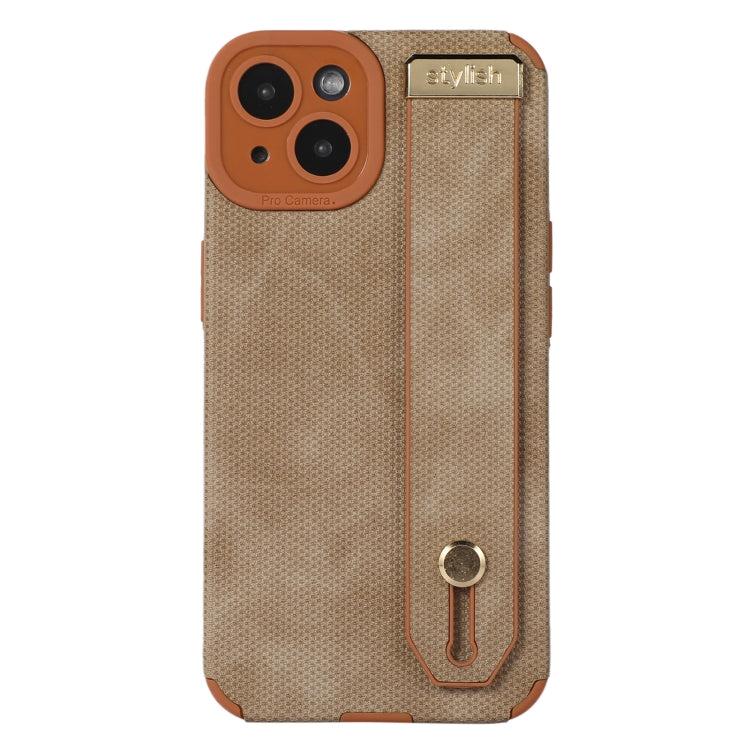 Wrist Strap TPU Leather Phone Case, For iPhone 14 Plus, For iPhone 14 Pro, For iPhone 14 Pro Max, For iPhone 13, For iPhone 13 Pro