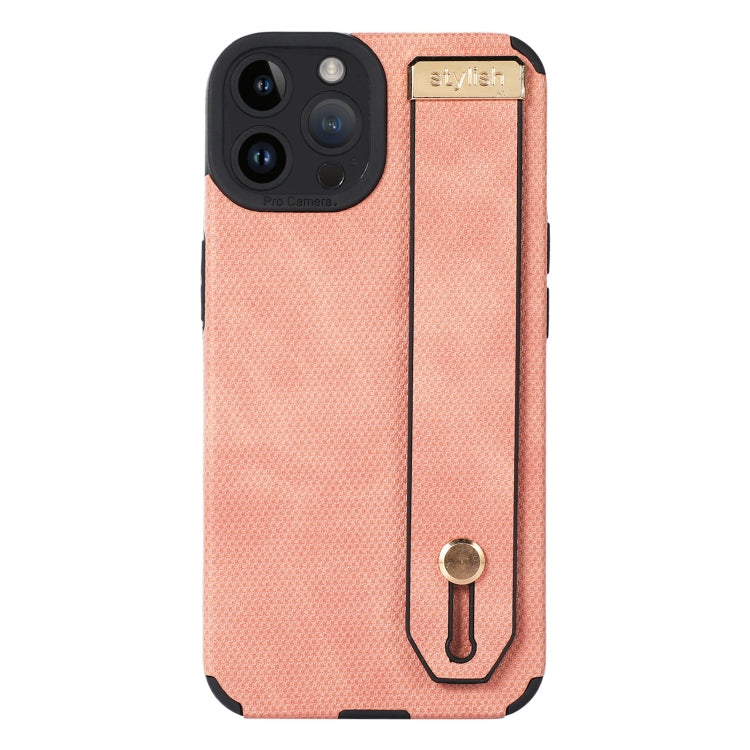 Wrist Strap TPU Leather Phone Case, For iPhone 14 Plus, For iPhone 14 Pro, For iPhone 14 Pro Max, For iPhone 13, For iPhone 13 Pro