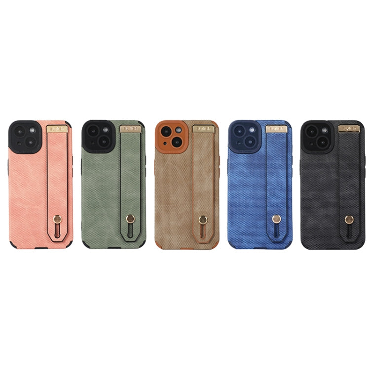 Wrist Strap TPU Leather Phone Case, For iPhone 11 Pro Max, For iPhone 14