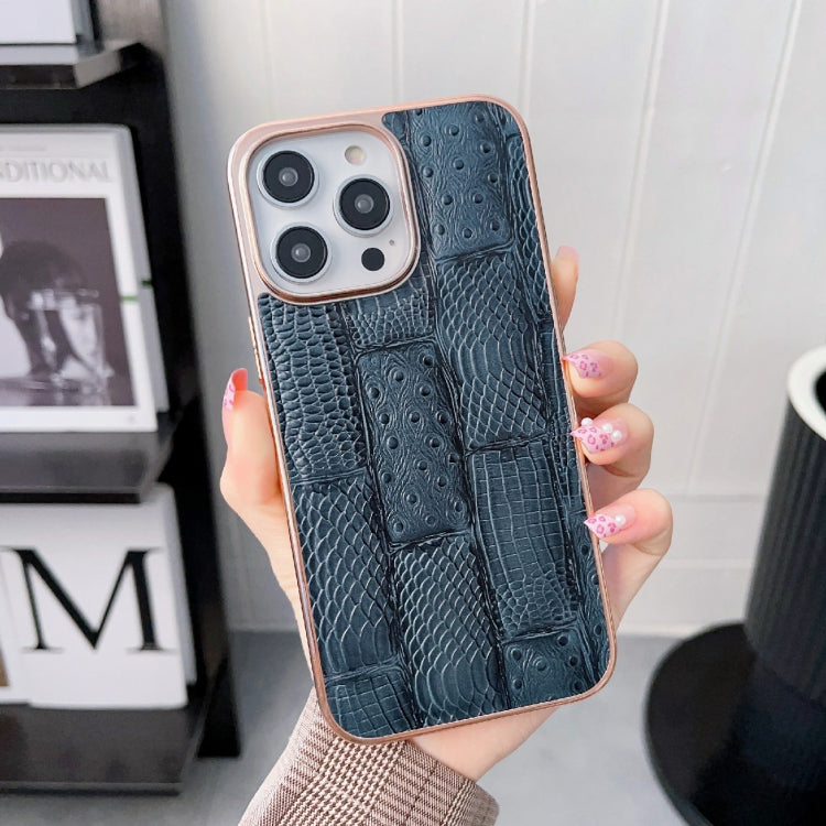 Nano Electroplate Mahjong Texture Leather Phone Case, For iPhone 13 Pro Max, For iPhone 13 Pro, For iPhone 14 Pro Max, For iPhone 14 Pro, For Samsung Galaxy A13 4G, For Samsung Galaxy A23 4G/A23 5G
