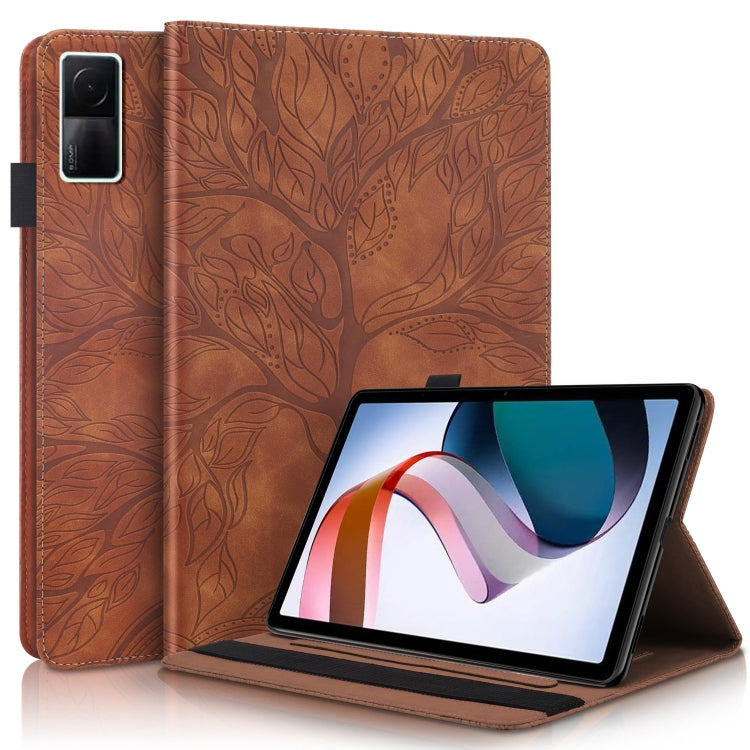 Life Tree Series Horizontal Flip Leather Case with Holder, For iPad 2025 / 2022, For Xiaomi Redmi Pad 10.61, For Lenovo Tab P11 Pro Gen 2