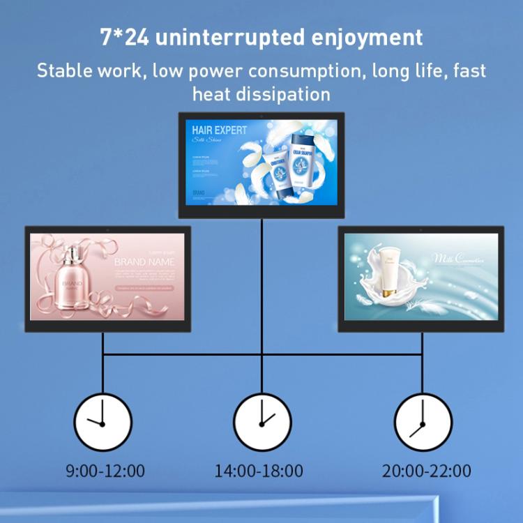 WF1419T 14 inch IPS Display Advertising Machine, RK3576S 4GB+32GB