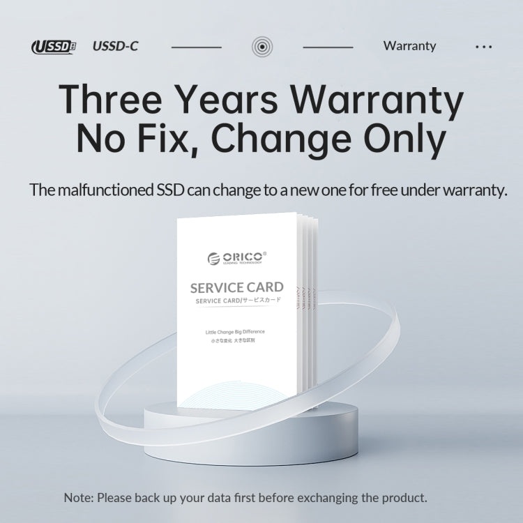 ORICO USB Solid State Flash Drive, Read: 520MB/s, Write: 450MB/s, 128GB USB-A, 128GB Type-C, 256GB USB-A, 256GB Type-C, 512GB USB-A, 512GB Type-C, 1TB USB-A, 1TB Type-C