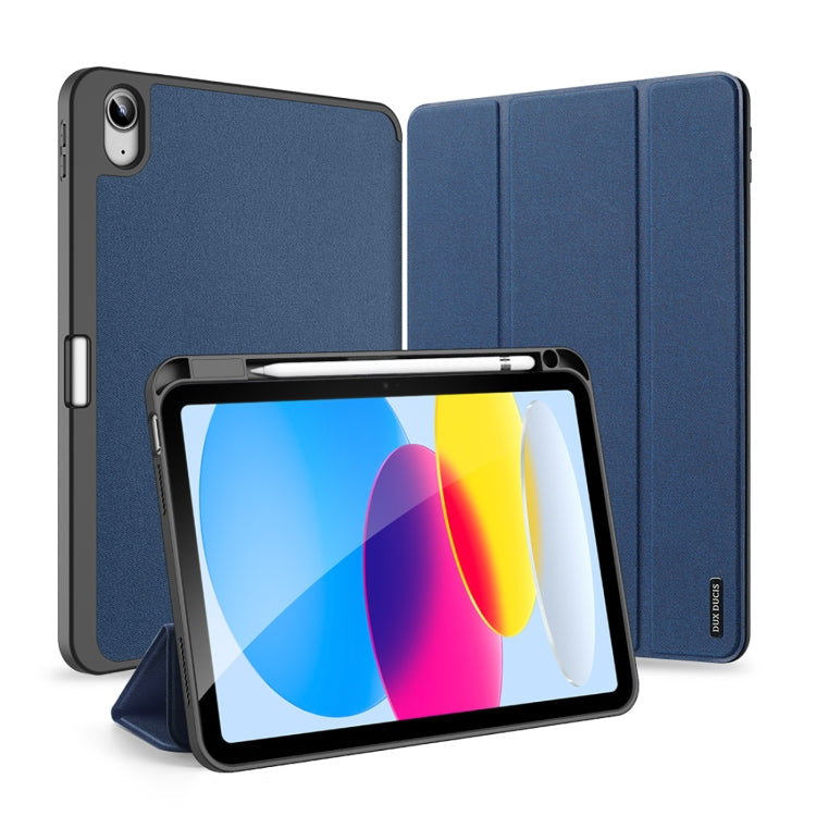 DUX DUCIS Domo Series Magnetic Flip Leather Tablet Case, For iPad 10th Gen 10.9 2022