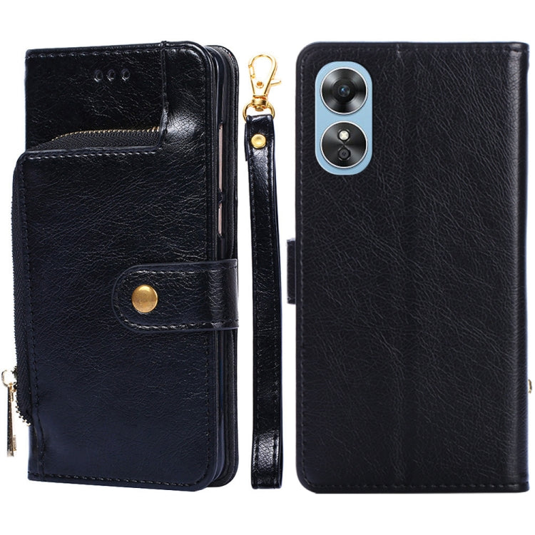 Zipper Bag Leather Phone Case, For Motorola Moto E32 India/E22s 4G Global, For OPPO A17, For OPPO K10x 5G, For Realme C33 4G, For vivo V25 5G/V25e 5G/X80 Lite, For vivo Y16 4G/Y02s 4G