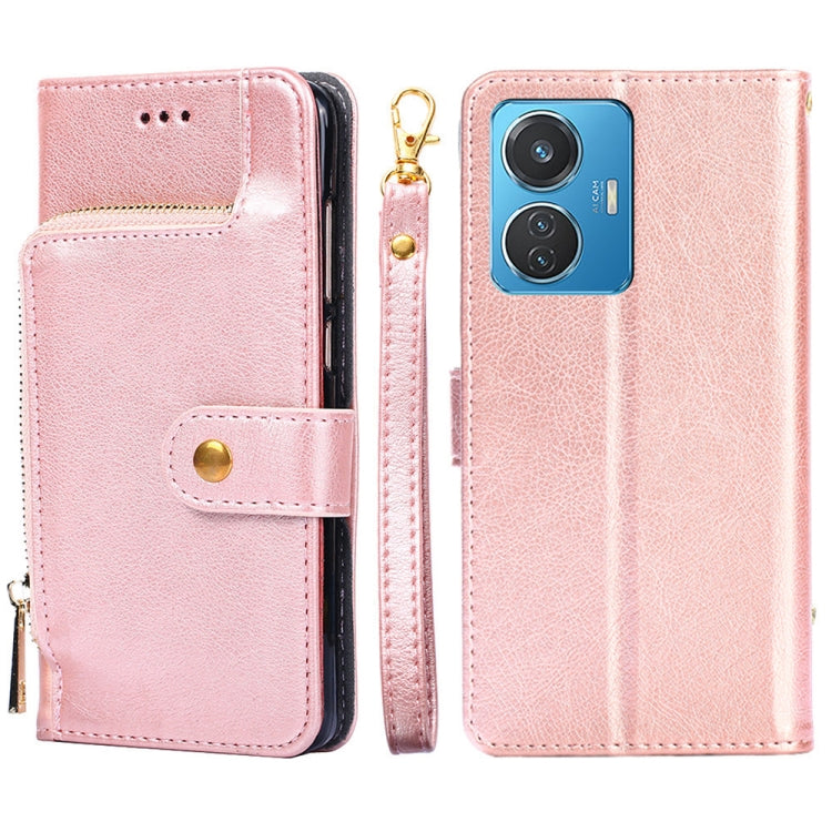 Zipper Bag Leather Phone Case, For vivo Y55 4G, For Samsung Galaxy A04s, For Sharp Aquos sense7 Plus, For Xiaomi Civi 2 5G, For Xiaomi Poco M5 4G