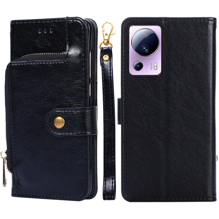 Zipper Bag Leather Phone Case, For vivo Y55 4G, For Samsung Galaxy A04s, For Sharp Aquos sense7 Plus, For Xiaomi Civi 2 5G, For Xiaomi Poco M5 4G