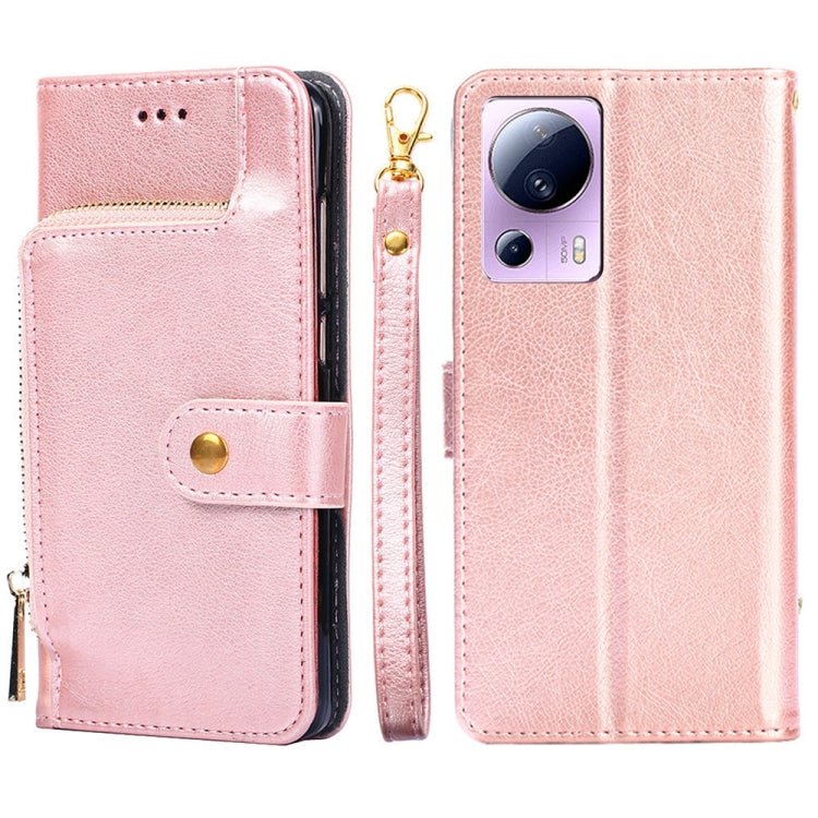 Zipper Bag Leather Phone Case, For vivo Y55 4G, For Samsung Galaxy A04s, For Sharp Aquos sense7 Plus, For Xiaomi Civi 2 5G, For Xiaomi Poco M5 4G