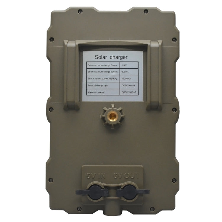 S15 1700mAh Solar Panel for Hunting Camera, 1700mAh
