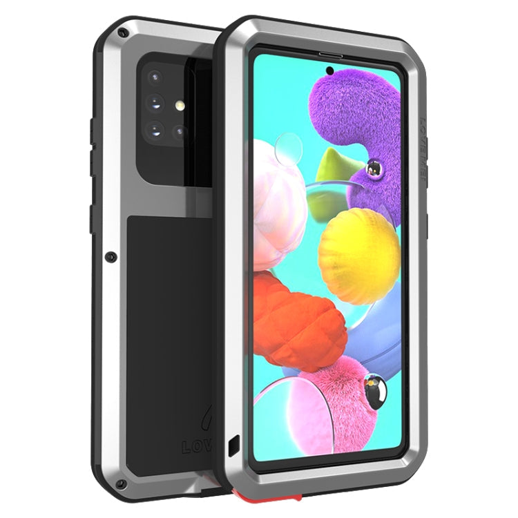 LOVE MEI Metal Shockproof Waterproof Dustproof Protective Case, For Huawei P40, For Huawei P40 Pro, For Samsung Galaxy A51, For Samsung Galaxy A40s