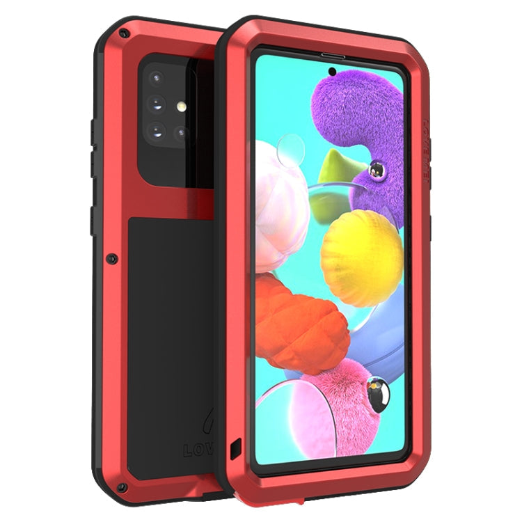 LOVE MEI Metal Shockproof Waterproof Dustproof Protective Case, For Huawei P40, For Huawei P40 Pro, For Samsung Galaxy A51, For Samsung Galaxy A40s