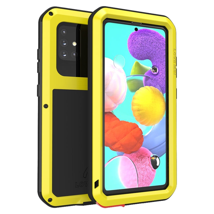 LOVE MEI Metal Shockproof Waterproof Dustproof Protective Case, For Huawei P40, For Huawei P40 Pro, For Samsung Galaxy A51, For Samsung Galaxy A40s