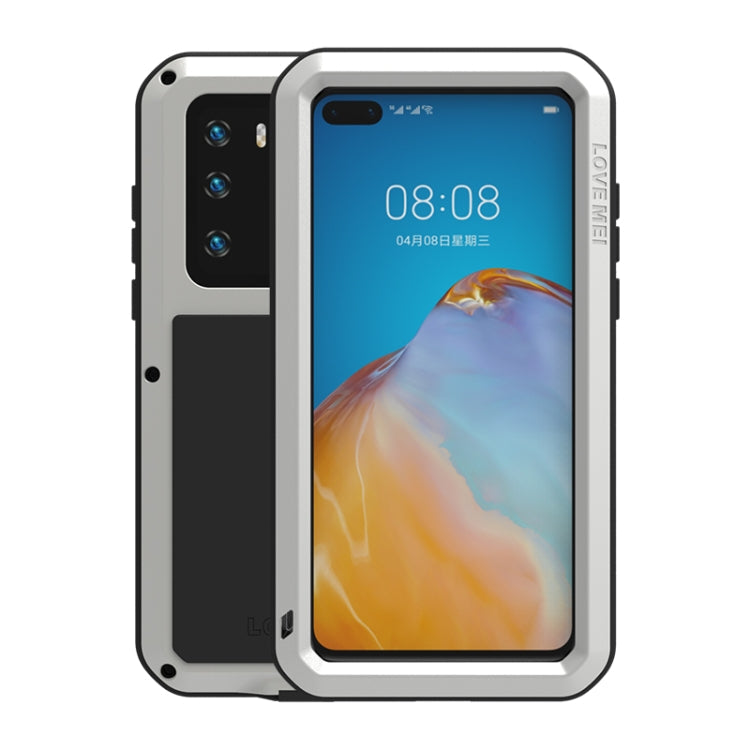 LOVE MEI Metal Shockproof Waterproof Dustproof Protective Case, For Huawei P40, For Huawei P40 Pro, For Samsung Galaxy A51, For Samsung Galaxy A40s