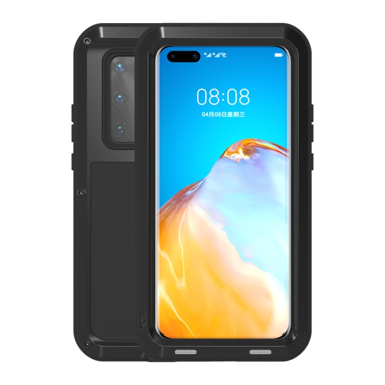 LOVE MEI Metal Shockproof Waterproof Dustproof Protective Case, For Huawei P40, For Huawei P40 Pro, For Samsung Galaxy A51, For Samsung Galaxy A40s
