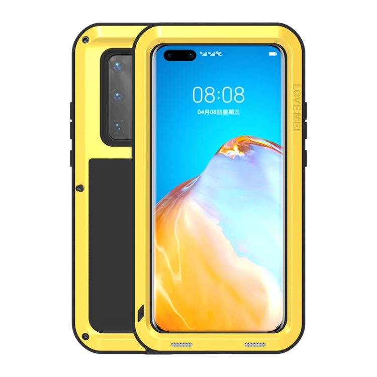 LOVE MEI Metal Shockproof Waterproof Dustproof Protective Case, For Huawei P40, For Huawei P40 Pro, For Samsung Galaxy A51, For Samsung Galaxy A40s