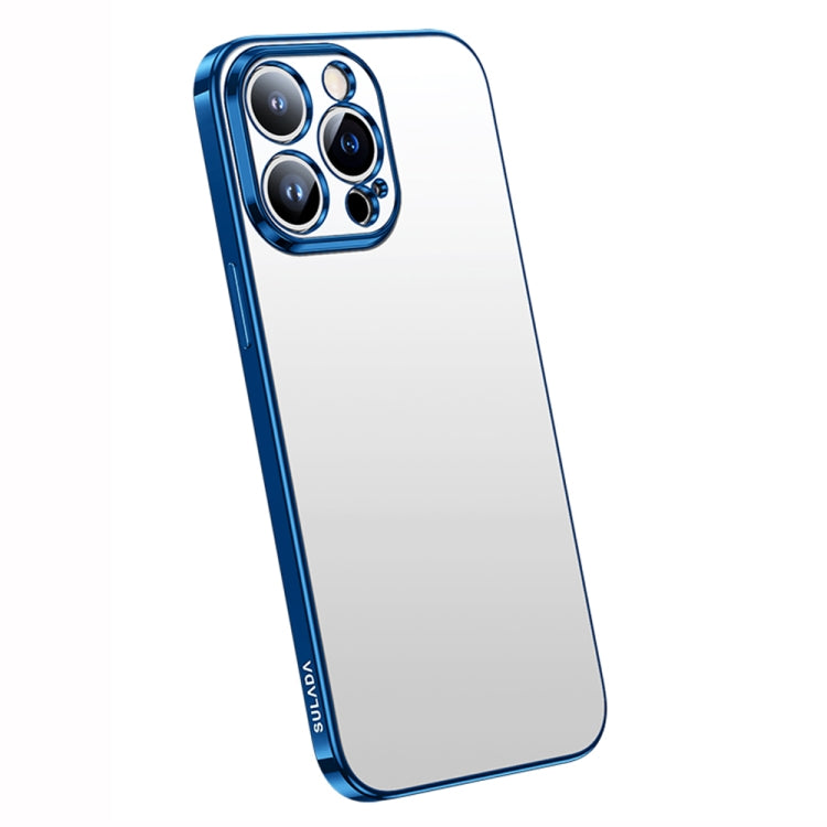 SULADA Electroplating Frosted All-inclusive TPU Phone Case, For iPhone 14 Pro Max