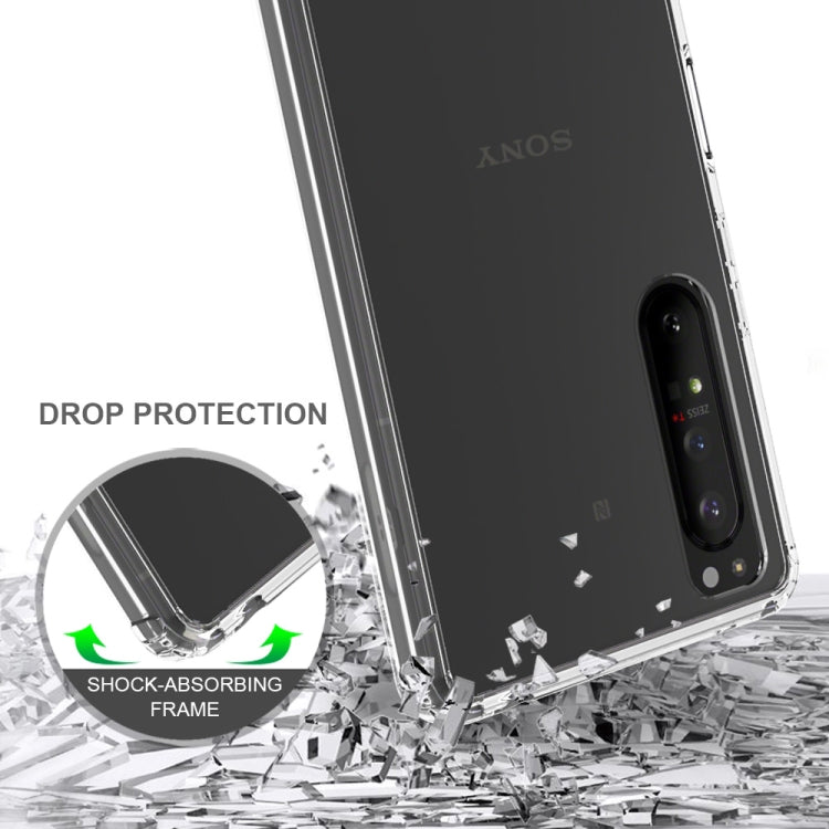 Scratchproof TPU + Acrylic Protective Case, For Sony Xperia 1 II, For Xiaomi Redmi Note 9 Pro