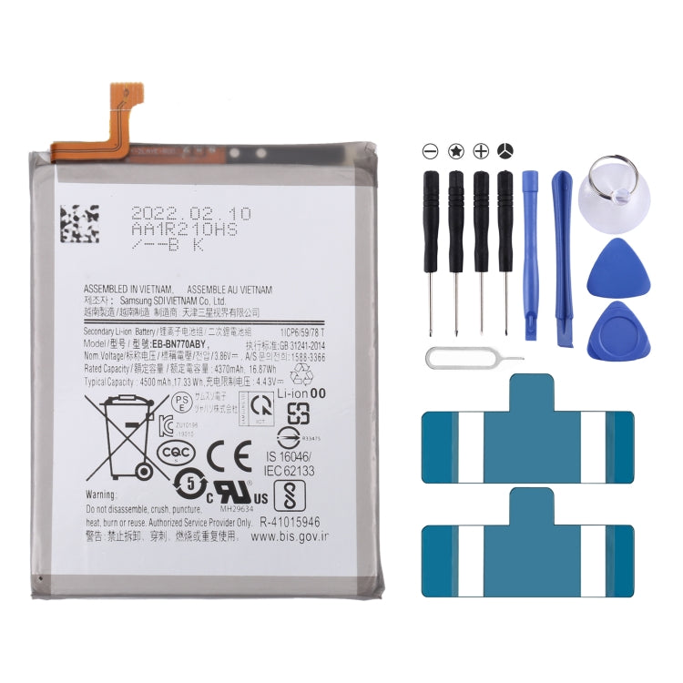 For Samsung Gear Live SM-R382 300mAh EB-BR382ABE Battery Replacement, For Samsung Galaxy A13 5G, For Samsung Galaxy S20 FE 5G, For Samsung Galaxy S21, For Samsung Galaxy Note10 Lite, For Samsung Galaxy Note20 Ultra, For Samsung Galaxy A53              ...