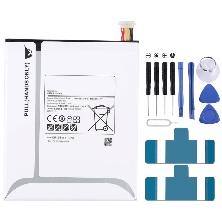 For Samsung Gear Live SM-R382 300mAh EB-BR382ABE Battery Replacement, For Samsung Galaxy Tab S 10.5, For Samsung Galaxy Tab S2 9.7, For Samsung Galaxy Tab S7+, For Samsung Galaxy Tab A 9.7, For Samsung Galaxy Tab S3, For Samsung Galaxy Tab A T510      ...