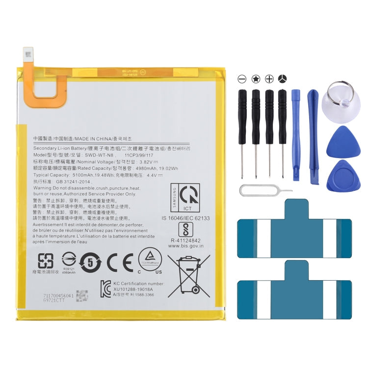 For Samsung Gear Live SM-R382 300mAh EB-BR382ABE Battery Replacement, For Samsung Galaxy Tab S 10.5, For Samsung Galaxy Tab S2 9.7, For Samsung Galaxy Tab S7+, For Samsung Galaxy Tab A 9.7, For Samsung Galaxy Tab S3, For Samsung Galaxy Tab A T510      ...