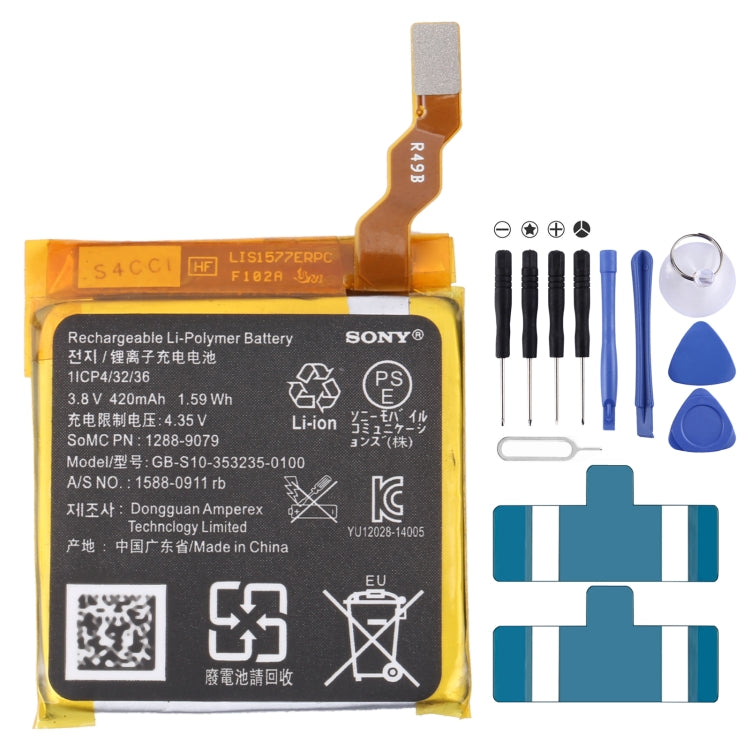 For Samsung Gear Live SM-R382 300mAh EB-BR382ABE Battery Replacement, For SONY Smart Watch 3, For HUAMI AMAZFIT GTS 2 / GTS 2 Mini, For Amazfit GTR 2 / 2E, For Huawei GT2 Pro, For Huawei GS PRO, For Samsung Galaxy Buds Pro                              ...