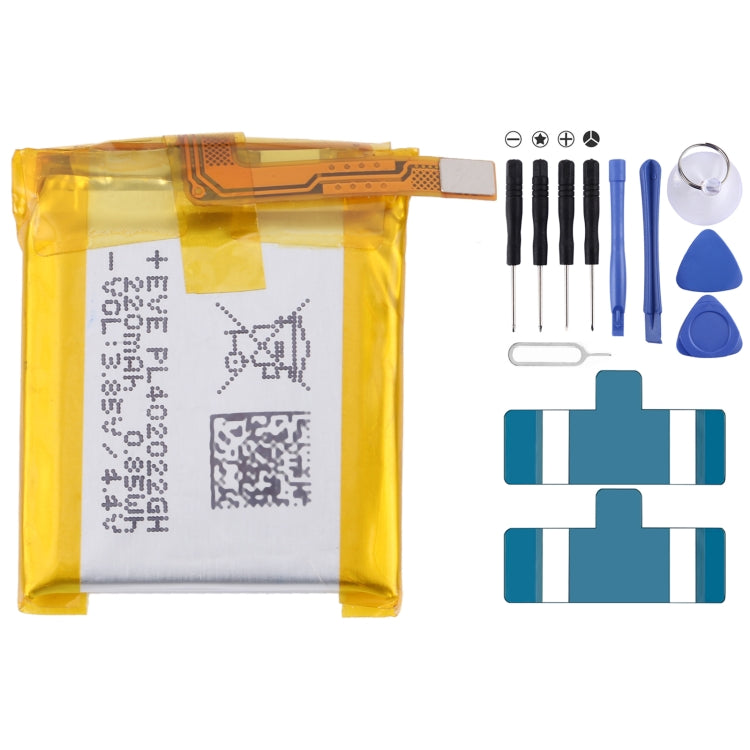 For Samsung Gear Live SM-R382 300mAh EB-BR382ABE Battery Replacement, For SONY Smart Watch 3, For HUAMI AMAZFIT GTS 2 / GTS 2 Mini, For Amazfit GTR 2 / 2E, For Huawei GT2 Pro, For Huawei GS PRO, For Samsung Galaxy Buds Pro                              ...