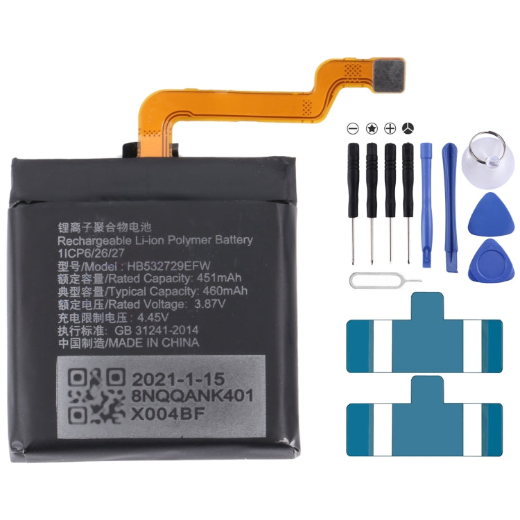 For Samsung Gear Live SM-R382 300mAh EB-BR382ABE Battery Replacement, For SONY Smart Watch 3, For HUAMI AMAZFIT GTS 2 / GTS 2 Mini, For Amazfit GTR 2 / 2E, For Huawei GT2 Pro, For Huawei GS PRO, For Samsung Galaxy Buds Pro                              ...