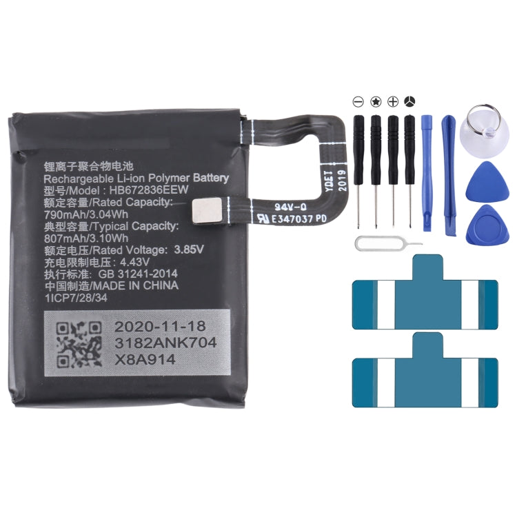 For Samsung Gear Live SM-R382 300mAh EB-BR382ABE Battery Replacement, For SONY Smart Watch 3, For HUAMI AMAZFIT GTS 2 / GTS 2 Mini, For Amazfit GTR 2 / 2E, For Huawei GT2 Pro, For Huawei GS PRO, For Samsung Galaxy Buds Pro                              ...