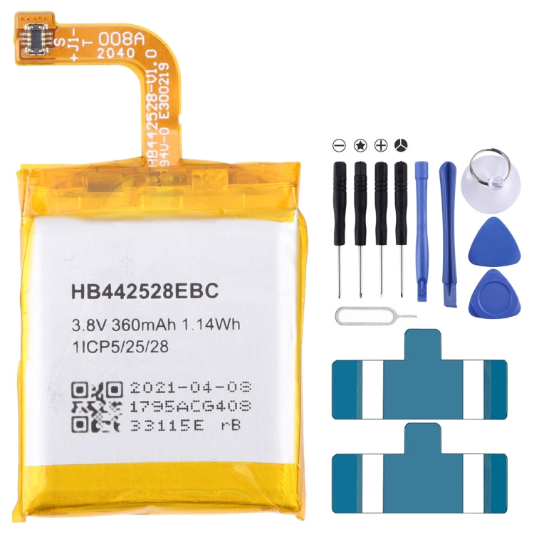 For Samsung Gear Live SM-R382 300mAh EB-BR382ABE Battery Replacement, For SONY Smart Watch 3, For HUAMI AMAZFIT GTS 2 / GTS 2 Mini, For Amazfit GTR 2 / 2E, For Huawei GT2 Pro, For Huawei GS PRO, For Samsung Galaxy Buds Pro                              ...