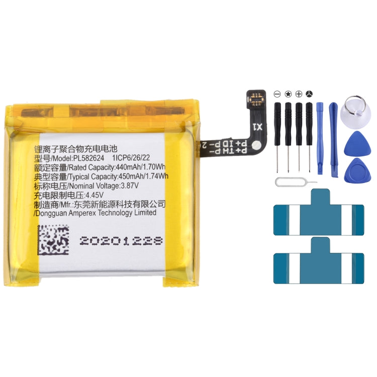 For Samsung Gear Live SM-R382 300mAh EB-BR382ABE Battery Replacement, For SONY Smart Watch 3, For HUAMI AMAZFIT GTS 2 / GTS 2 Mini, For Amazfit GTR 2 / 2E, For Huawei GT2 Pro, For Huawei GS PRO, For Samsung Galaxy Buds Pro                              ...